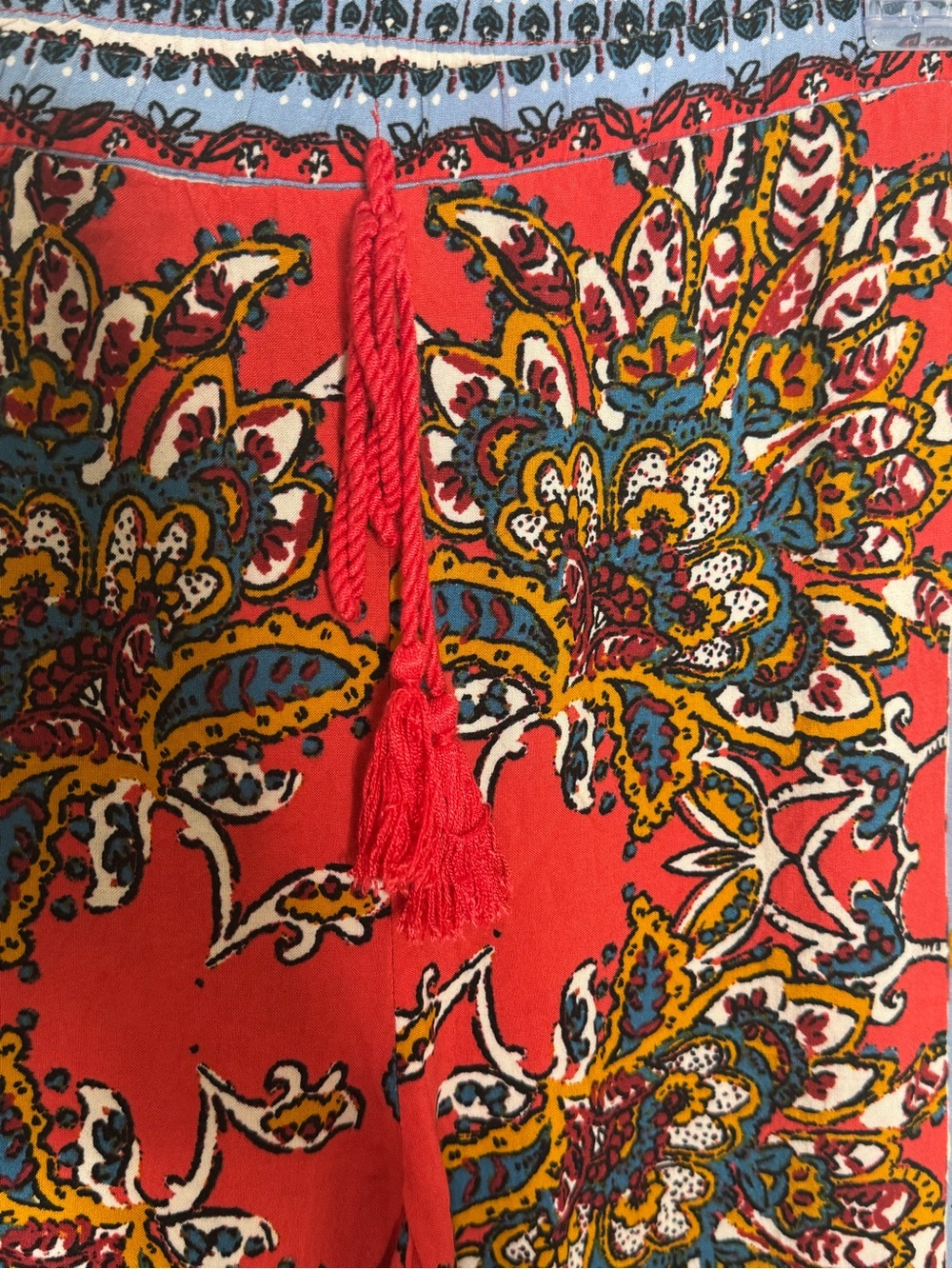 Anthropologie Flying Tomato Paisley Print Palazzo Wide - Picture 3 of 5